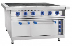 Плита электрическая Abat ЭП-6ЖШ-01 лиц. нерж, нерж. духовка