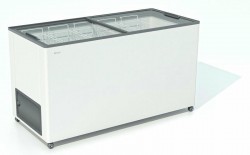 ЛАРЬ МОРОЗИЛЬНЫЙ FROSTOR F 500 С ПРЯМОЕ СТЕКЛО СЕРЫЙ (ПРОПАН)