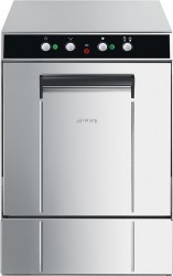 Стаканомоечная машина SMEG UG402DM электромеханическое управление серия ECOLINE с фронтальной загрузкой для кассет 400 х 400 мм, высота ПММ 710 мм