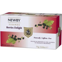 Чайный напиток Newby Garden Berries/Ягодное Наслаждение Пакетики для чашек (25 шт.)