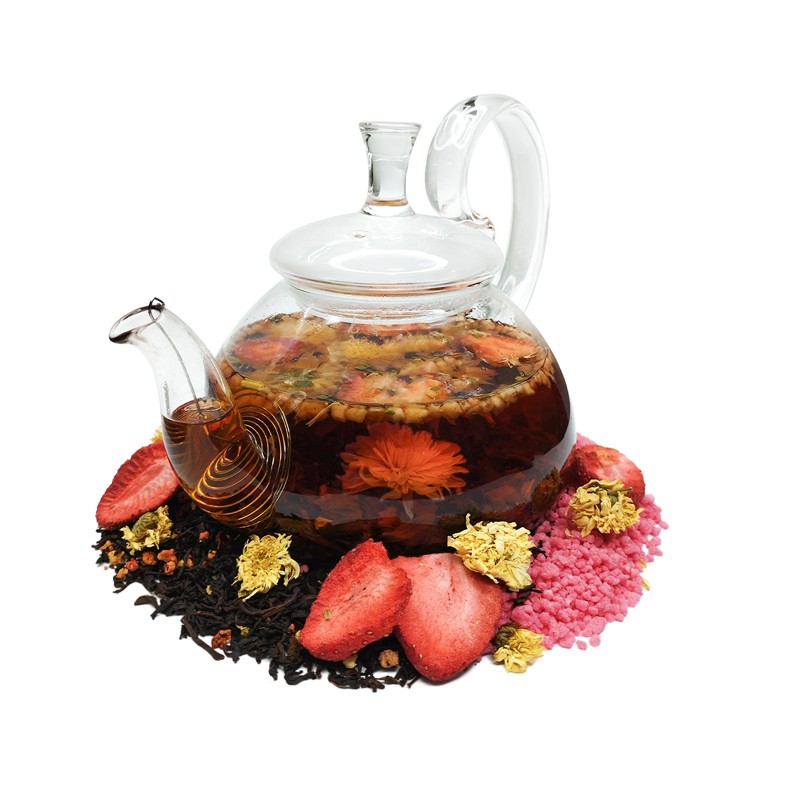 Чай черный Nude с добавками Сладкая клубника / Sweet strawberry (200 гр)