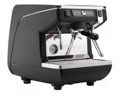Кофемашина appia life 1gr s/ черный+высокая группа 1ф 167514